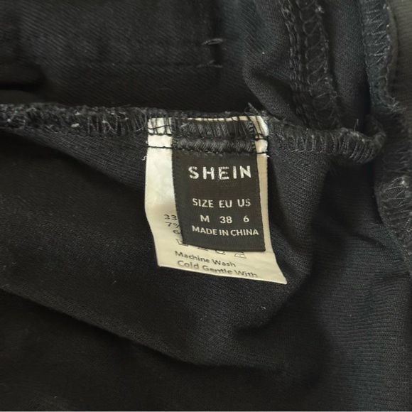 SHEIN Faux Leather Pants - Picture 3 of 4